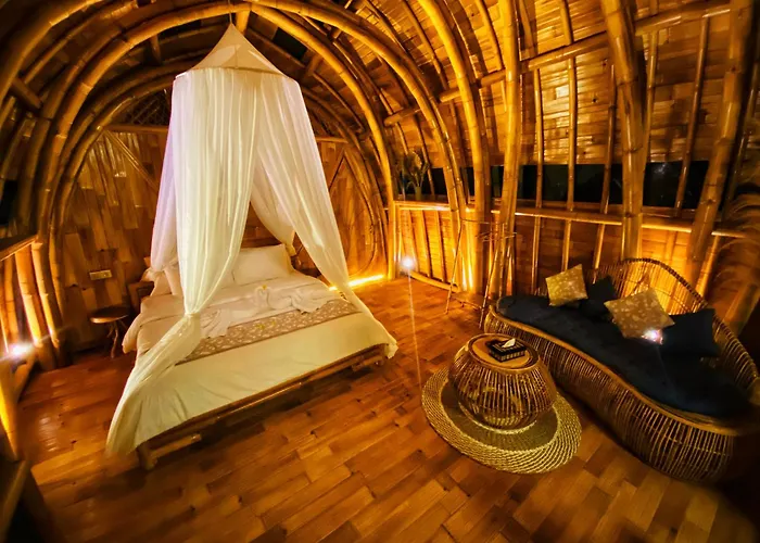 Bamboo House - Ecobreeze Sidemen (Bali)