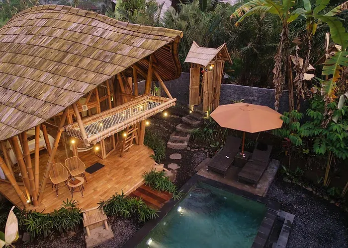 Bamboo House - Ecobreeze Sidemen (Bali)